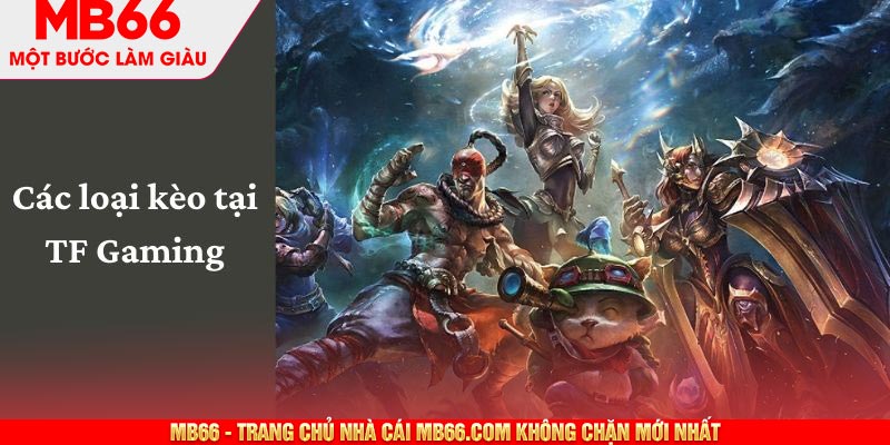 Điểm qua một số loại kèo tại sảnh TF E - Sports